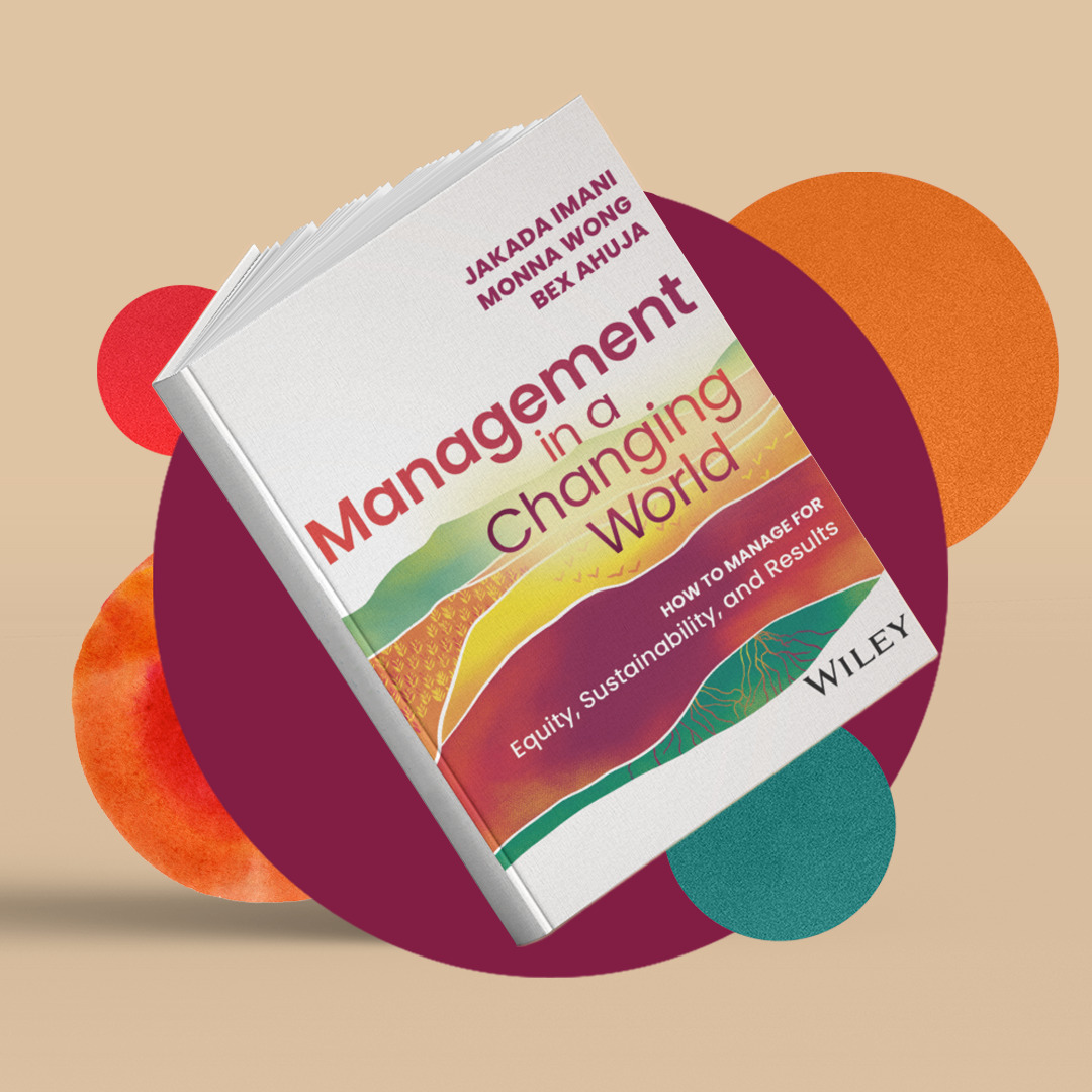 Management in a Changing World book cover.